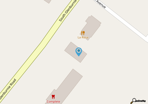 La Rosa Italian Restaurant map location