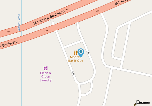 Moore's Olde Tyme Barbeque Chicken & Seafood map location