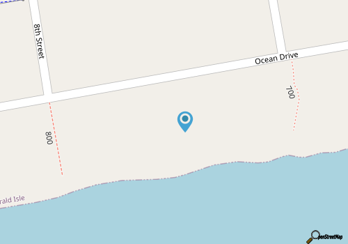 Harbor Lights, Oceanfront House in Emerald Isle, NC! map location