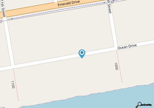 Prime Location 2nd row!!! Beautiful beach views from the deck!!  map location
