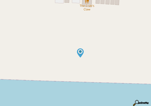 Steps to Beach! 2BR/2BA duplex map location