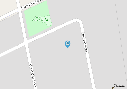 Dogs OK & Golf Cart Included! 3BR/2BA - Coast Guard Rd. map location
