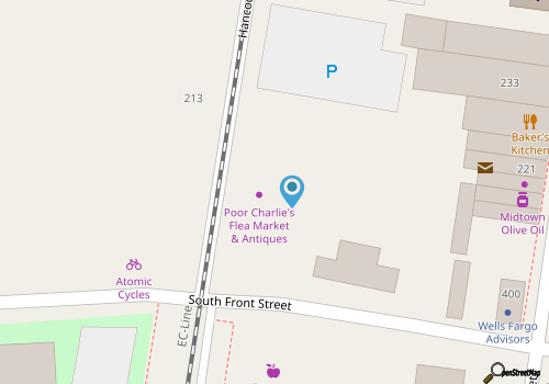Poor Charlie's Antiques and Flea Market map location