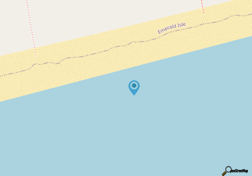 Tranquillis East, Almost Oceanfront Duplex in Emerald Isle, NC! map location