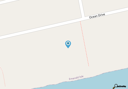 Milly's Place, Oceanfront House in Emerald Isle, NC! map location