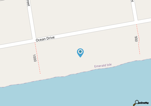Sweetwater, Oceanfront House in Emerald Isle, NC! map location