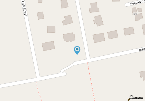 Family Tides, Almost Oceanfront House in Emerald Isle, NC! map location