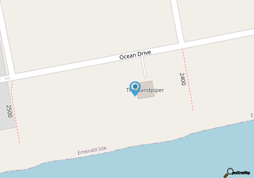 Oceanfront cottage; clean, modern, and close!! Play, rest, restore... map location