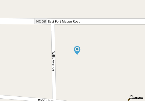 Spacious 1BR 1BA with Full Kitchen and Living Room - 3 min walk to the beach map location