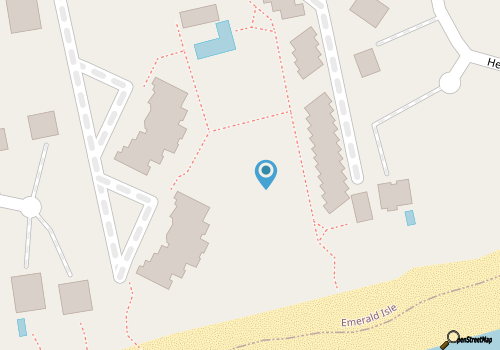 Amazing ocean view, 2 pools, easy beach access map location