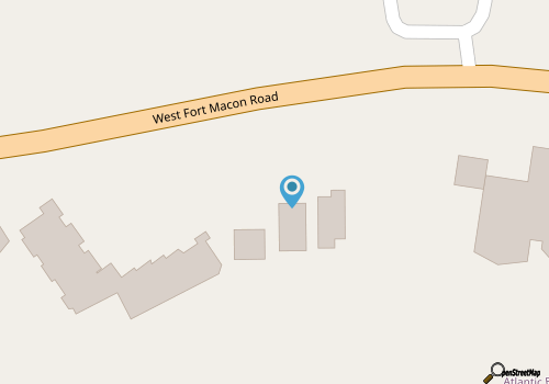 The Hamptons, Oceanfront Duplex in Atlantic Beach, NC! map location