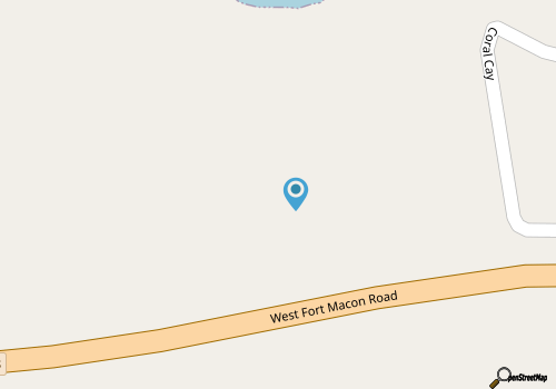 Clean Quaint Bogue Shores Unit map location