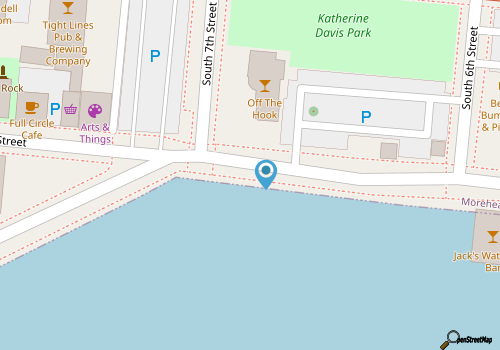 Legacy Charter Fishing map location