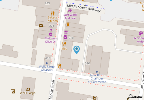 Nauti Paws Pet Boutique & Bakery map location