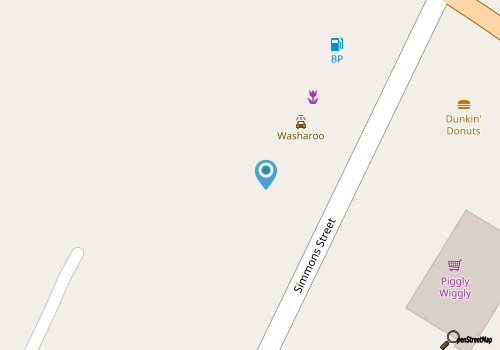 Odham's Flower Shop map location