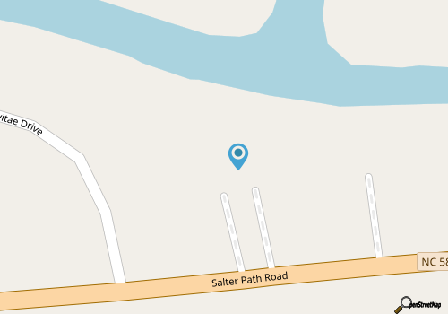 Beautiful 2 story house on canal within walking distance to beach access. map location