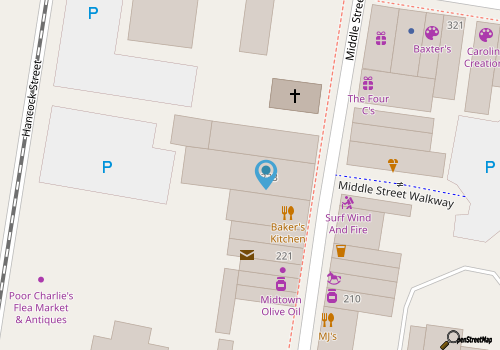 Bear Towne Escape Room map location