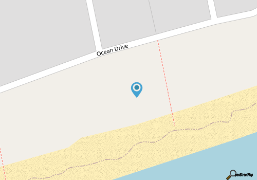 4BR Ocean Front Duplex - off Coast Guard Rd! map location