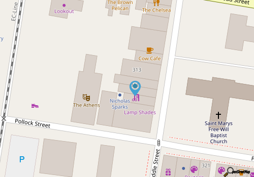 Bay Leaf Indian Restaurant map location