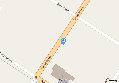 Town Creek Water Access map location