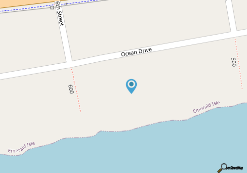 3BR + 2 Bonus Rooms - Ocean Front map location