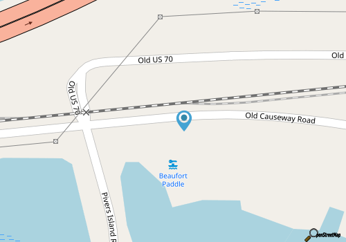 Beaufort Paddle map location