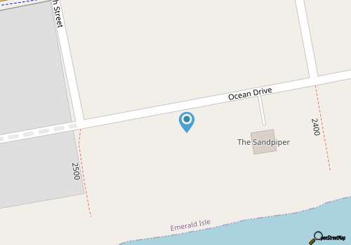 Ocean-front 4-bed house @ condo cost. Step off deck to beach. Brand new kitchen! map location