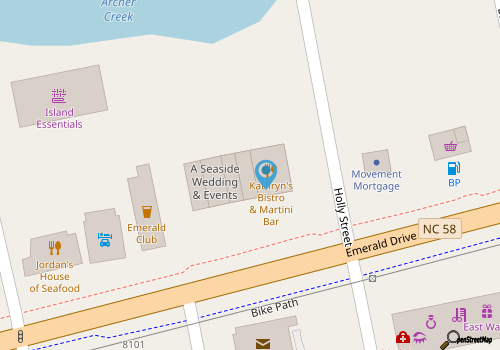 Kathryn's Bistro and Martini Bar map location