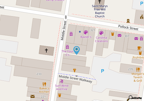 The Black Cat Shoppe map location