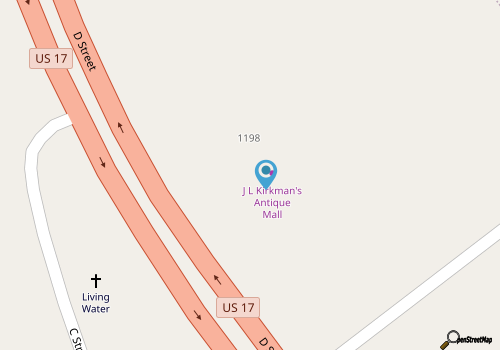 J L Kirkman's Antique Mall map location