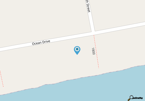 Tides In East, Oceanfront Duplex in Emerald Isle, NC! map location