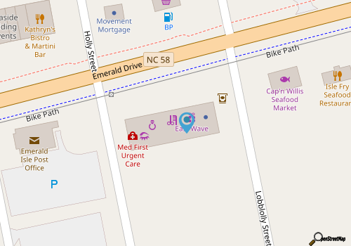 Thundering Shrimp Tattoo map location