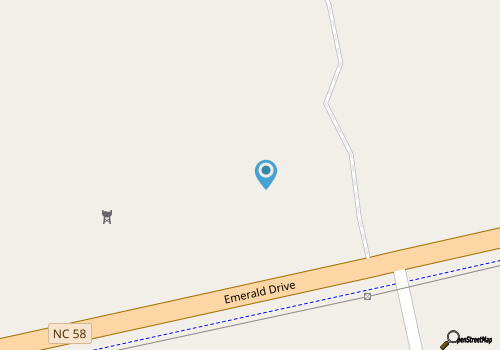 Soundview Lookout: 4BR, 3.5BA House near the beach in Emerald Isle map location