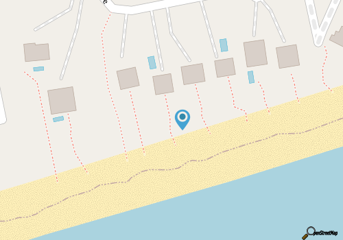 Chic Emerald Isle Retreat: Ocean Views, Pool, and Steps from Beach & Dining map location