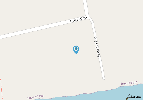 Patty's Beach House, Oceanfront House in Emerald Isle, NC! map location