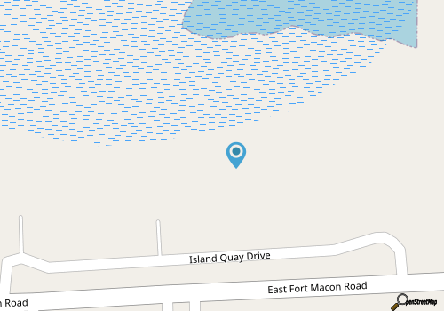 One BR beach condo with pool! map location