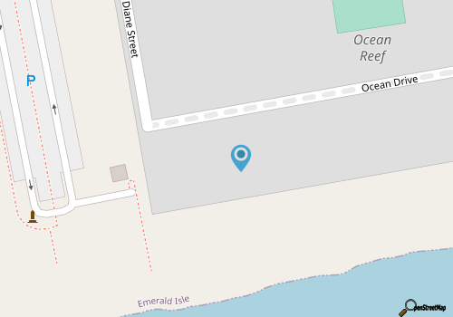 Ocean Reef 9-B2, Oceanfront Condo in Emerald Isle, NC! map location