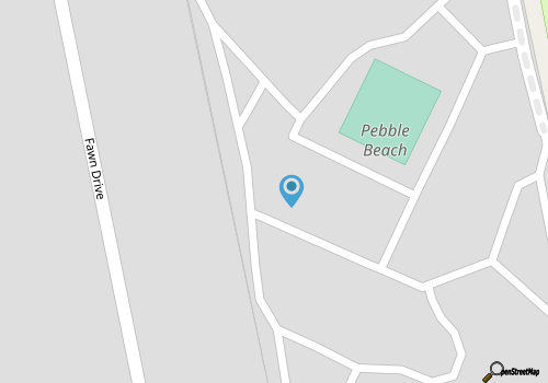 Pebble Beach C-303, Almost Oceanfront 3BR 2BA map location