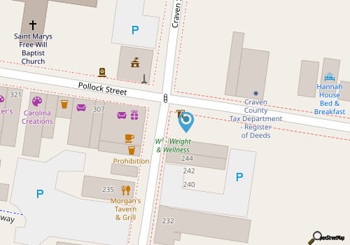 Peacock's Plume map location