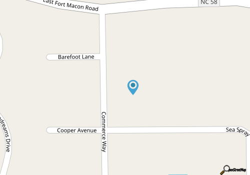 SeaSpray 337, Oceanview Condo in Atlantic Beach, NC! map location