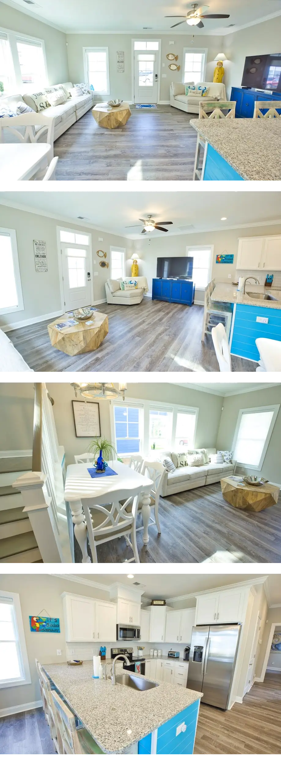 PET FRIENDLY, Golf Cart Ride to DOWNTOWN...