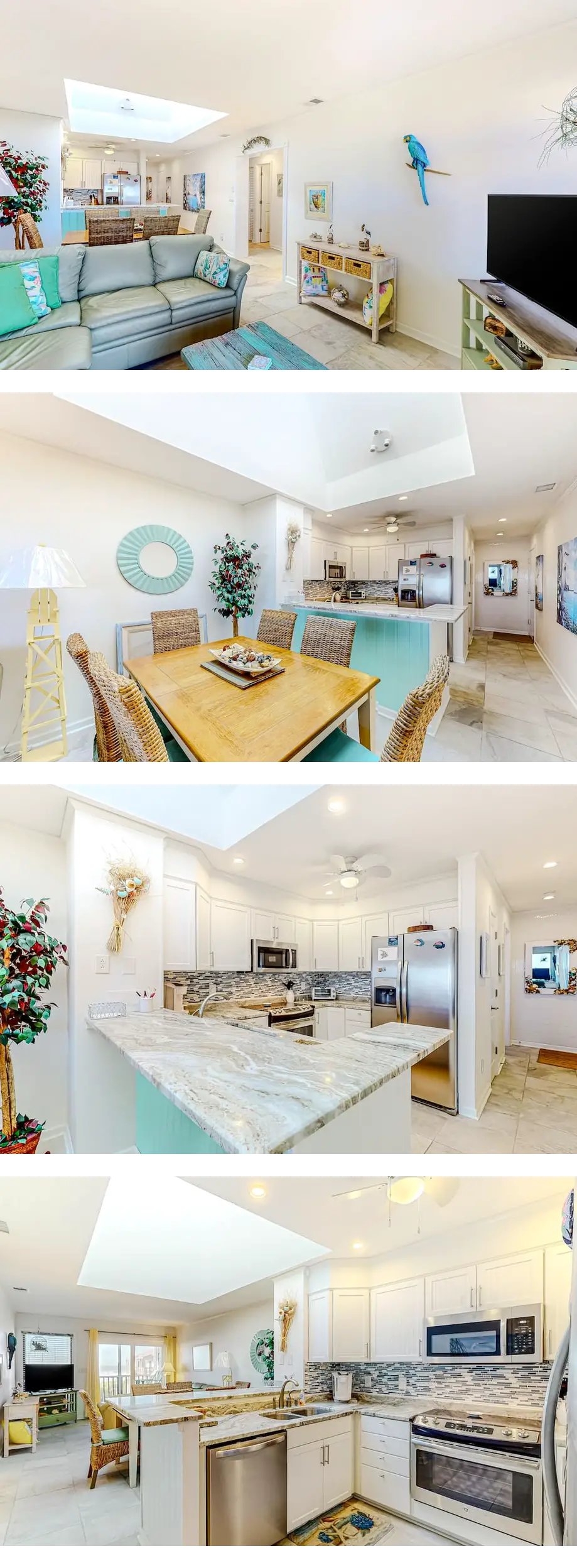 Oceanfront, 3rd-floor condo with porch, ...