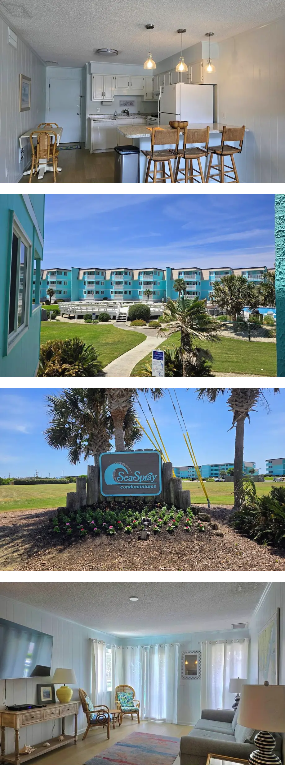 Cozy 2BR/2BA First-Floor Condo with Beac...