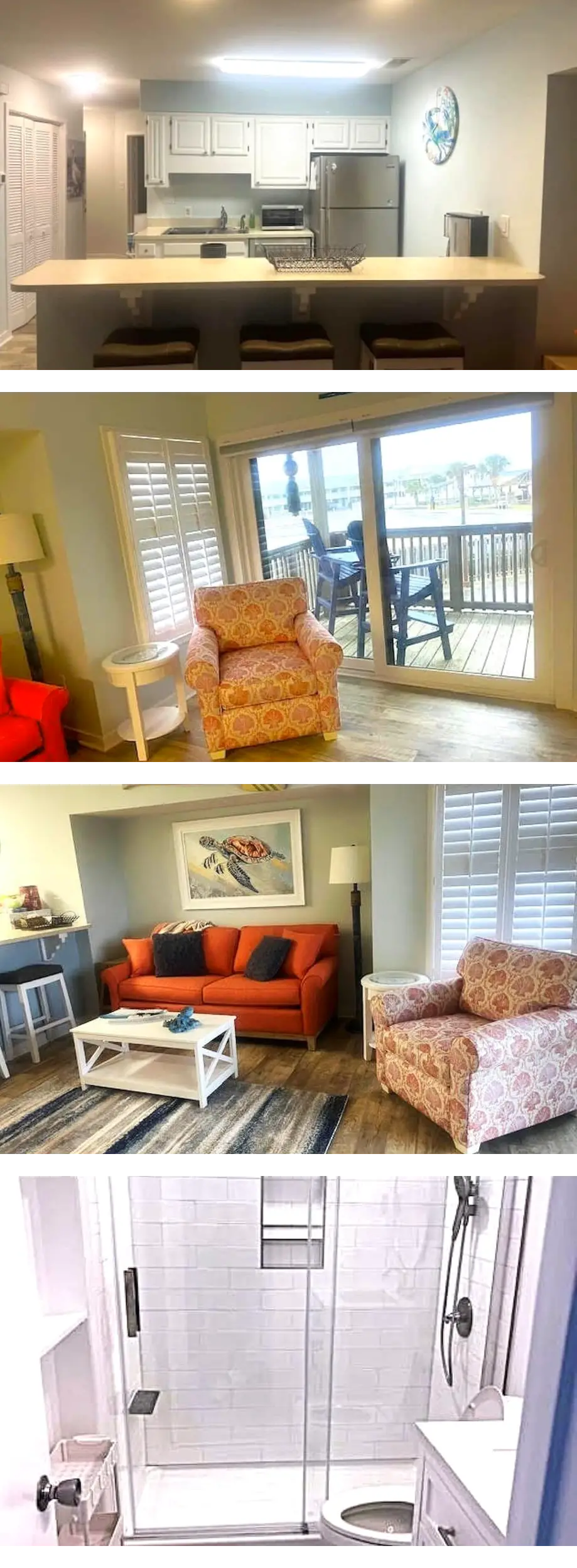 Cozy 1-bedroom 1 bath ocean view condo i...