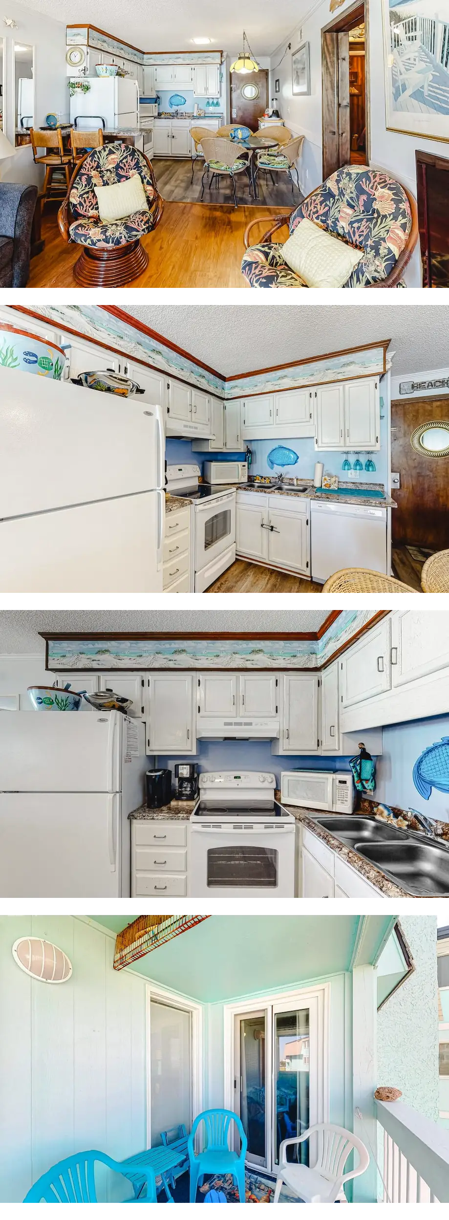 Second-Floor, Ocean View Condo with a Ba...