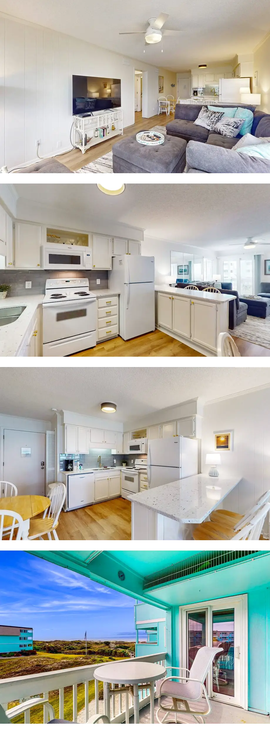 Second-Floor Condo with Ocean & Courtyar...