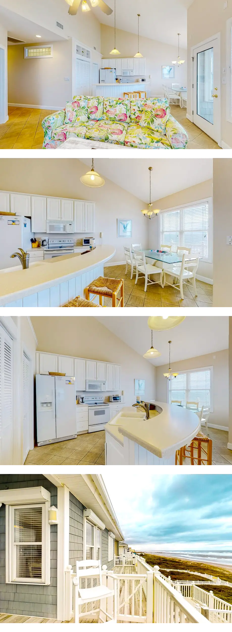 3rd floor oceanfront condo with balcony,...