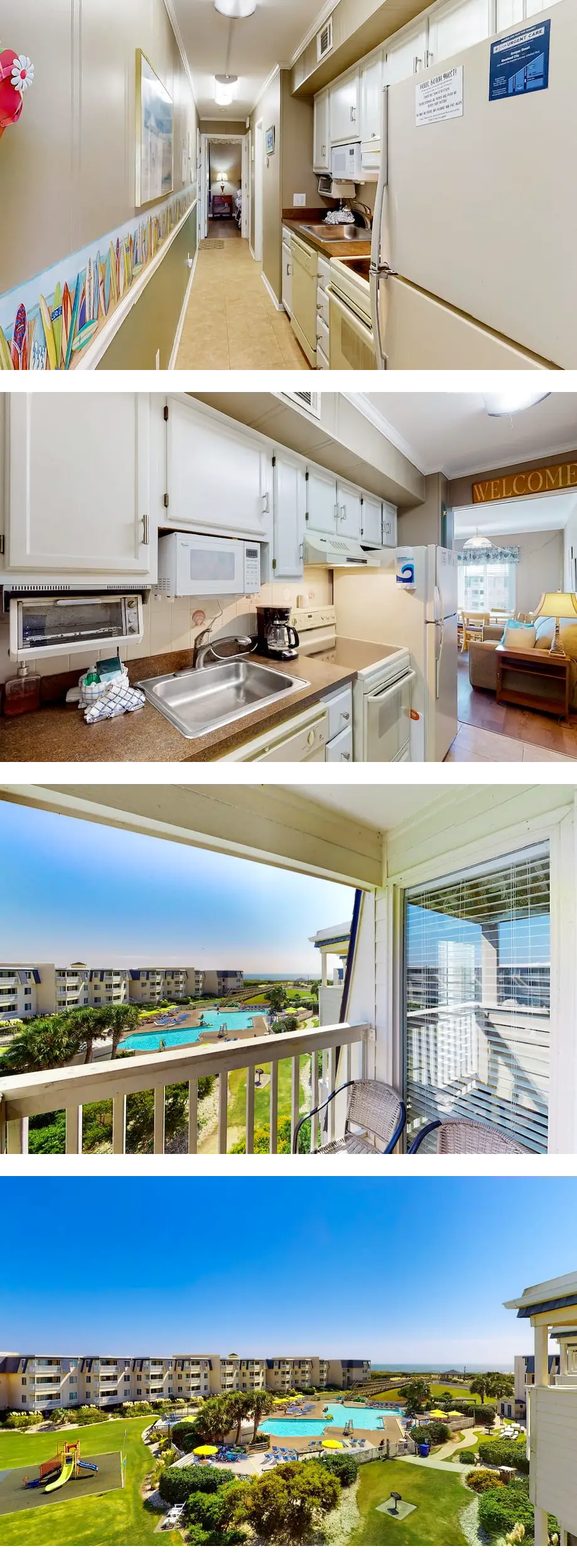 3rd-Floor Condo Overlooking Courtyard w/...