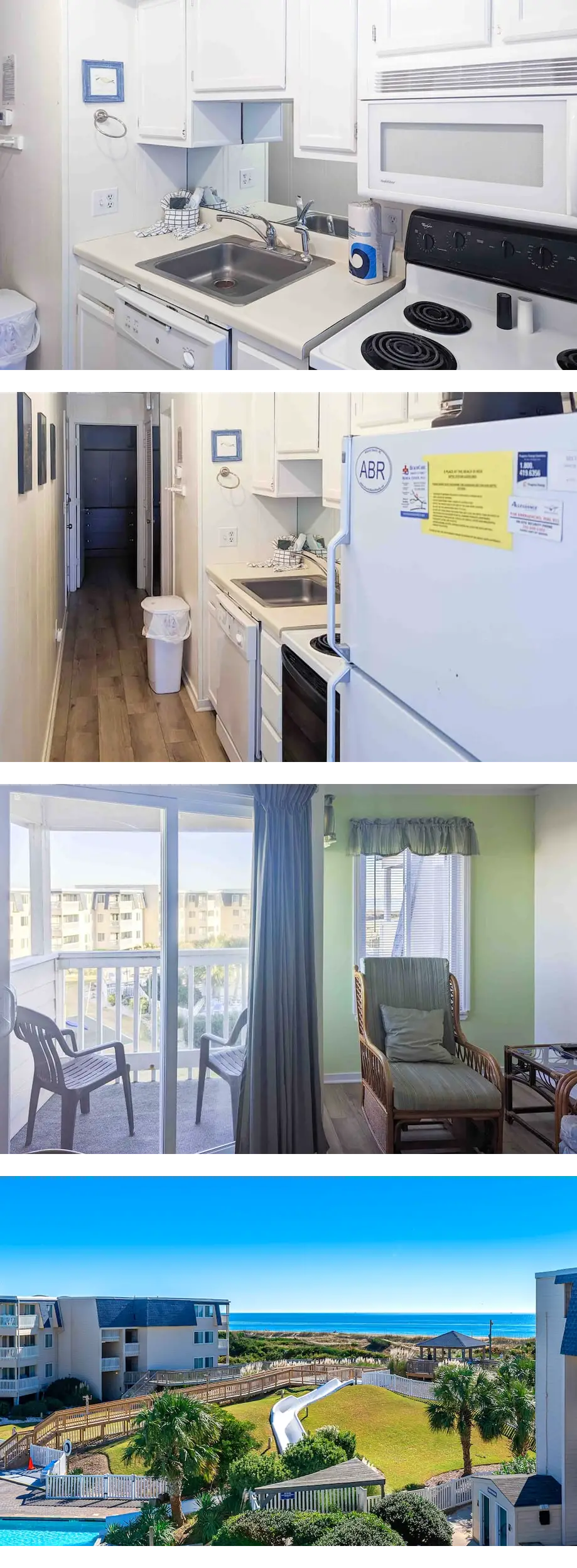 Third-Floor Condo with Ocean View Balcon...