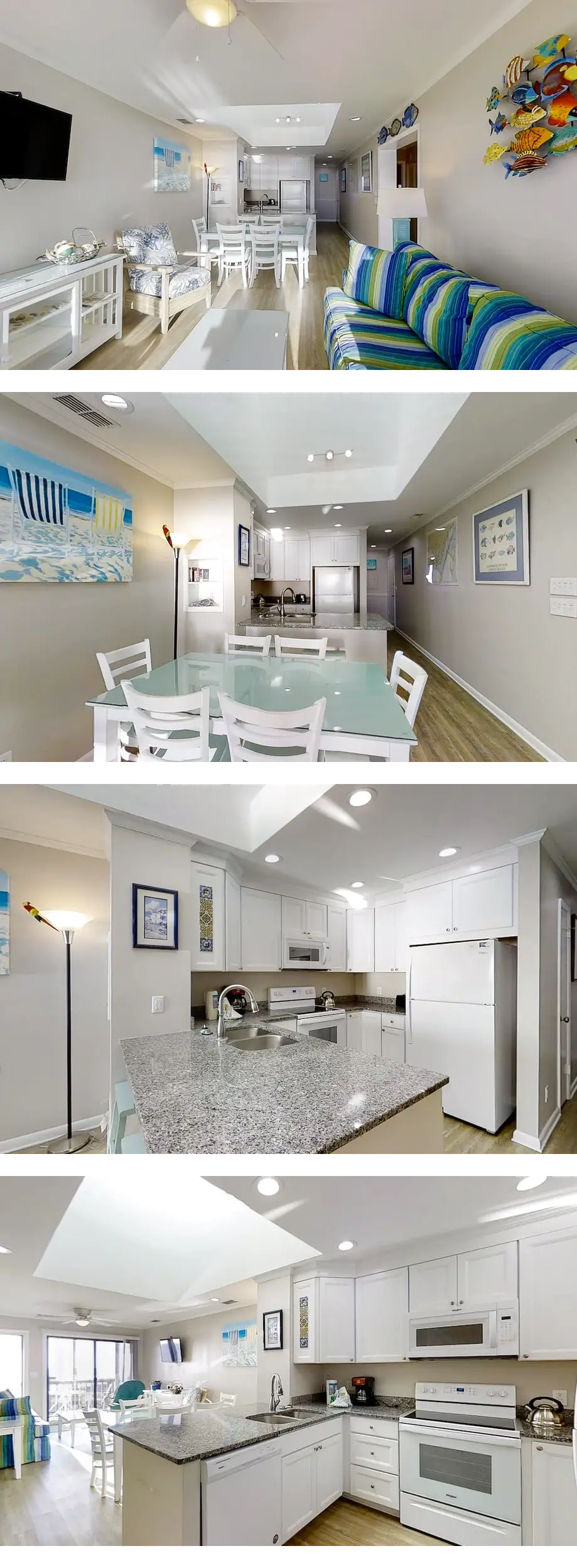 3rd-Floor Beachfront Condo w/Excellent V...